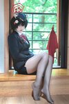[Cosplay] 半半子 – ガイド春日ツバキ [86P6V-593MB]