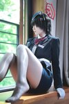 [Cosplay] 半半子 – ガイド春日ツバキ [86P6V-593MB]