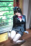 [Cosplay] 半半子 – ガイド春日ツバキ [86P6V-593MB]