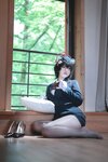 [Cosplay] 半半子 – ガイド春日ツバキ [86P6V-593MB]