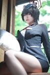 [Cosplay] 半半子 – ガイド春日ツバキ [86P6V-593MB]