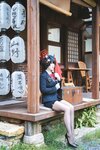 [Cosplay] 半半子 – ガイド春日ツバキ [86P6V-593MB]