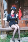 [Cosplay] 半半子 – ガイド春日ツバキ [86P6V-593MB]