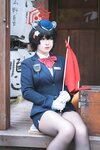 [Cosplay] 半半子 – ガイド春日ツバキ [86P6V-593MB]