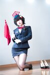 [Cosplay] 半半子 – ガイド春日ツバキ [86P6V-593MB]