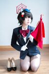 [Cosplay] 半半子 – ガイド春日ツバキ [86P6V-593MB]