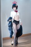[Cosplay] 半半子 – ガイド春日ツバキ [86P6V-593MB]