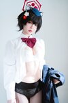 [Cosplay] 半半子 – ガイド春日ツバキ [86P6V-593MB]