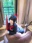 [Cosplay] 半半子 – ガイド春日ツバキ [86P6V-593MB]
