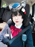[Cosplay] 半半子 – ガイド春日ツバキ [86P6V-593MB]