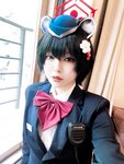 [Cosplay] 半半子 – ガイド春日ツバキ [86P6V-593MB]