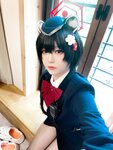 [Cosplay] 半半子 – ガイド春日ツバキ [86P6V-593MB]