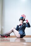 [Cosplay] 半半子 – ガイド春日ツバキ [86P6V-593MB]