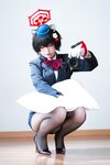 [Cosplay] 半半子 – ガイド春日ツバキ [86P6V-593MB]