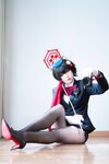 [Cosplay] 半半子 – ガイド春日ツバキ [86P6V-593MB]