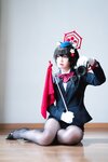 [Cosplay] 半半子 – ガイド春日ツバキ [86P6V-593MB]
