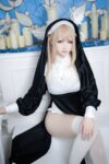 [Cosplay] 樱梨梨 – 修女 [35P-681MB]