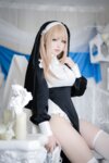 [Cosplay] 樱梨梨 – 修女 [35P-681MB]