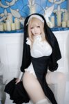 [Cosplay] 樱梨梨 – 修女 [35P-681MB]