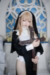 [Cosplay] 樱梨梨 – 修女 [35P-681MB]