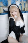 [Cosplay] 樱梨梨 – 修女 [35P-681MB]