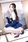 [Cosplay] 玥儿玥 秘书OL装