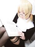 [Cosplay] YiXiaoYangZe 一小央泽 - Black nun 黑修女