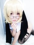 [Cosplay] YiXiaoYangZe 一小央泽 - Black nun 黑修女