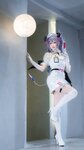 [Cosplay] 樱梨梨 刻晴魅魔护士