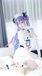 [Cosplay] 樱梨梨 刻晴魅魔护士