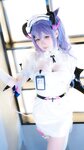 [Cosplay] 樱梨梨 刻晴魅魔护士