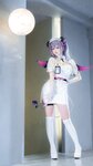 [Cosplay] 樱梨梨 刻晴魅魔护士