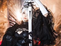 [Cosplay] Mizhi Mao Qiu - Honey Cat 2B 蜜汁猫裘机械纪元 2B