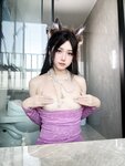 [Cosplay] 不呆猫 新浴室人妻