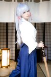 [Cosplay] 樱梨梨 绫华剑道服