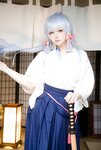 [Cosplay] 樱梨梨 绫华剑道服