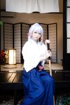 [Cosplay] 樱梨梨 绫华剑道服