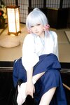 [Cosplay] 樱梨梨 绫华剑道服