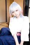 [Cosplay] 樱梨梨 绫华剑道服