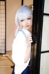 [Cosplay] 樱梨梨 绫华剑道服