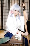[Cosplay] 樱梨梨 绫华剑道服