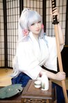 [Cosplay] 樱梨梨 绫华剑道服