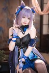 [Cosplay] 大大卷卷小卷 原神刻晴 皮肤