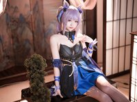 [Cosplay] 大大卷卷小卷 原神刻晴 皮肤
