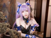 [Cosplay] 大大卷卷小卷 原神刻晴 皮肤
