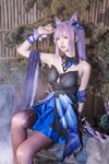 [Cosplay] 大大卷卷小卷 原神刻晴 皮肤