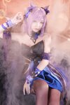 [Cosplay] 大大卷卷小卷 原神刻晴 皮肤