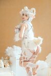 [Cosplay] Qiyuemiaozi 七月喵子 - Fantasy Beast Girl Collection Eclipse Ika 幻想兽娘集日食 伊卡