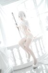 [Cosplay] Chun Momo 蠢沫沫 - 2B White wedding dress 2B 白婚纱