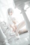 [Cosplay] Chun Momo 蠢沫沫 - 2B White wedding dress 2B 白婚纱